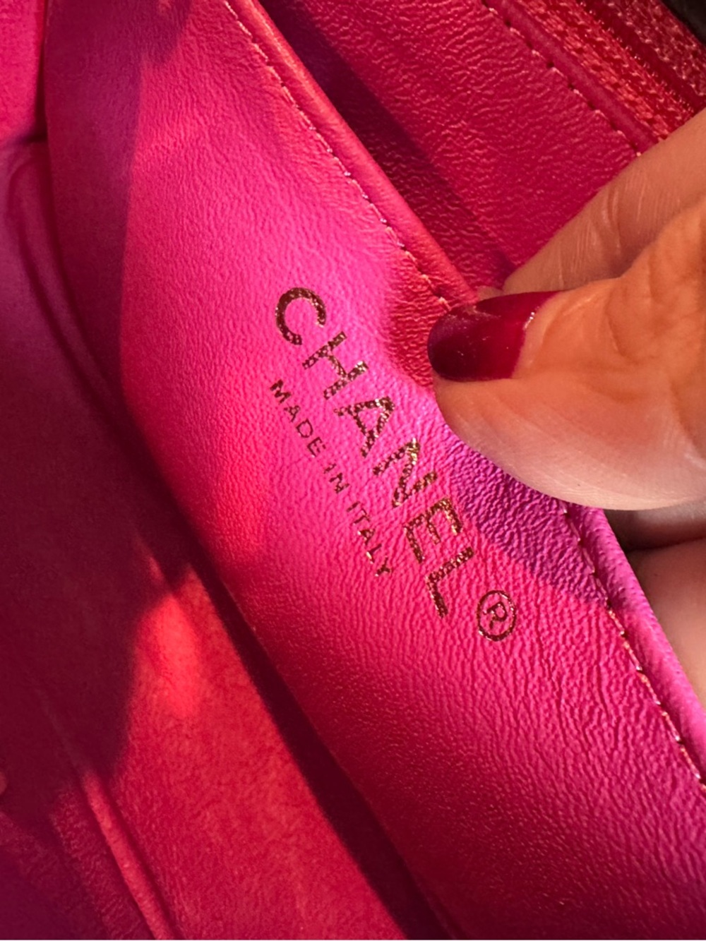 Chanel Mini Black Lambskin Rectangular
Classic Flap Bag - Picture 4 of 6